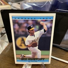 Rick Honeycutt 1992 Donruss #269 Oakland Athletics