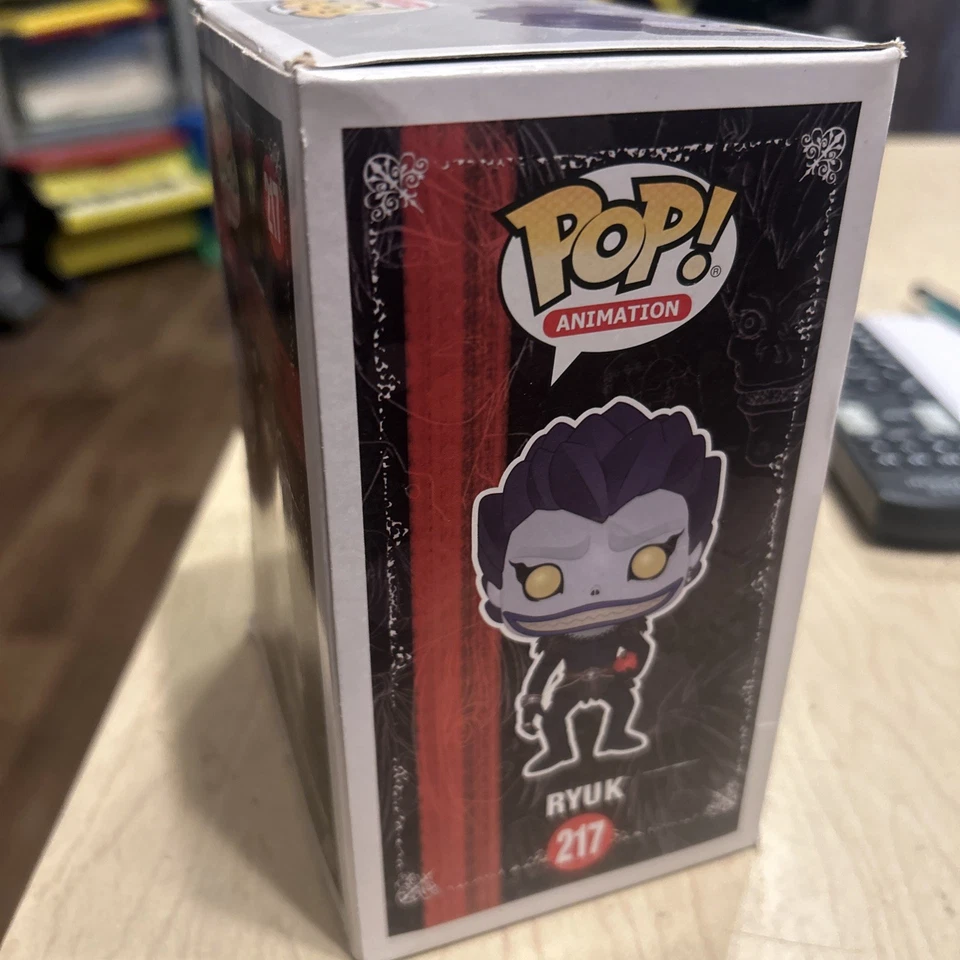 Funko POP! Animation Death Note Ryuk #217 Vinyl Figure Damage. Package. FS - Image 4 of 4