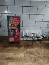 Vintage CHRISTMAS Candle LIGHTS By NOMA - Complete in Original Box