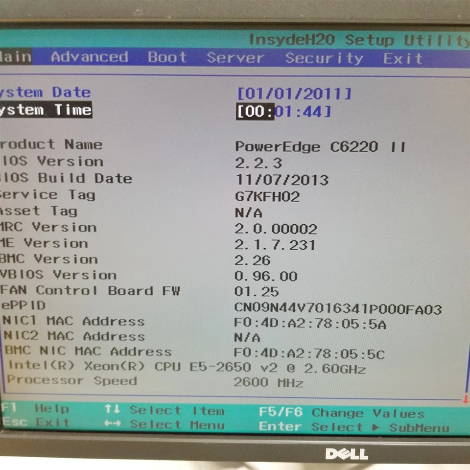Dell PowerEdge C6220 II 12-LFF 220V Server 4*Node 8*Xeon E5-2650v2 2.6GHz 256GB - Image 2 of 4