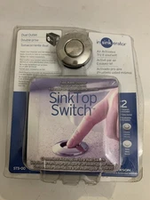 InSinkErator  76696 Air Switch for Sink with Dual Outlet  STS-00 Chrome or White