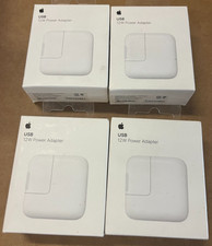 Lot of 4 - Apple MD836LL/A 12W USB Power Adapter - White NEW  Sealed