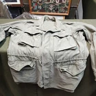 WWII M1943 Field Jacket Size 40L Army Green HBT WW2 Military Rare 1940s Vintage
