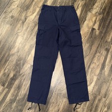 PROPPER Tactical BDU Cargo Utility Pants Ripstop Men's Size S/L Navy Blue