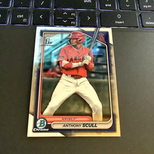 2024 Bowman - Chrome Prospects Anthony Scull - Los Angeles Angels #BCP-107