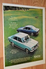 1970 Toyota Mark Ii Original Large Vintage Advertisement Print Ad 70 Mk Ii 2 1970 Toyota Mark Ii Original Large Vintage Advertisement Print Ad 70 Mk Ii 2