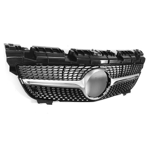 Parrilla de parachoques superior delantera rejilla de malla inferior para Benz R172 SLK200 SLK300 12-2016 - Imagen 5 de 7