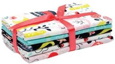 Fabric Palette Fat Quarter Assortment 18"X21" 5/Pkg-Dog Cat