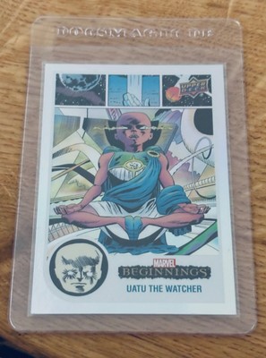 Marvel Card Uatu the Watcher 12 Rainbow Upper Deck 2022 Beginnings Vol 2 Serie 1