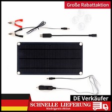 60W Solarpanel Solarmodul 12V 60Watt Monokristallin für 12V Solarpanel USB