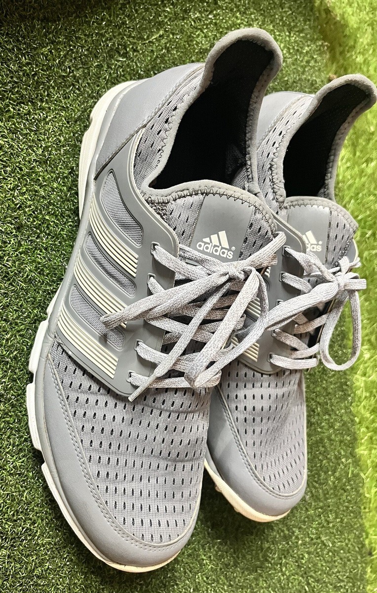 Adidas Climacool F33224 Athletic Gray White Spikeless Golf Shoes