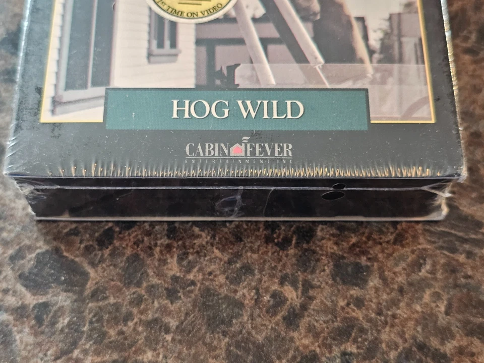 BRAND NEW Laurel & Hardy's Hog Wild (VHS; 1992) RARE Sealed OOP Watermarks - Image 2 of 4