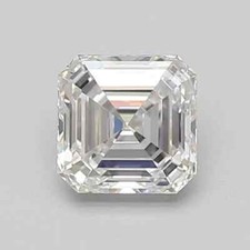 IGI 1.00 ctw - 1.24 ctw Asscher Cut Lab Grown Diamond For Engagement Ring VS1