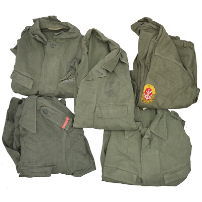 East German Army DDR NVA Jacket Olive Green 70/80s Retro Syle