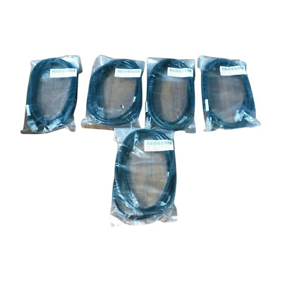 Lot Of 5 Polycom Poly 5ft 1.5M CAT5e PoE Phone Ethernet Cable 2457-40309-002