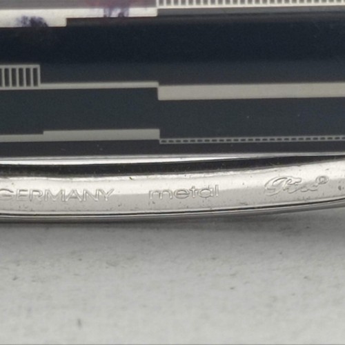 MONTBLANC STARWALKER MYSTERY BLACK BALLPOINT PEN EXCELLENT ORIGINAL VINTAGE - Picture 5 of 8