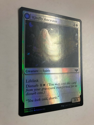 MTG Kindly Ancestor Innistrad:Crimson Vow 022/277 Foil NM+ (Never Played!) - Picture 3 of 6