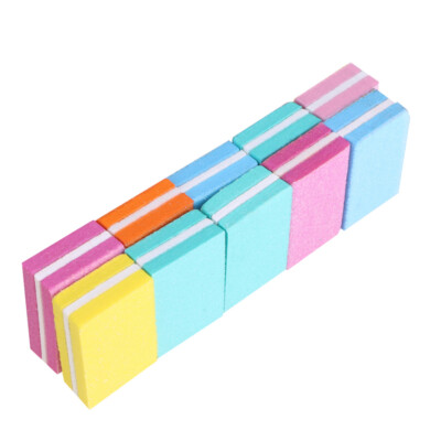 10PCS buffer for nails Four Sided Nail File Nail Smoothing Block Polish