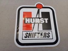 Hurst Shifters Set Of 2 LARGE Stickers 5.75" X 5.75" New Old Stock FREE SHIPPING