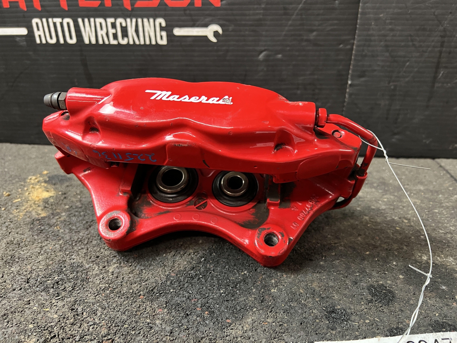 14-17 MASERATI GHIBLI REAR DRIVER LEFT LH BREMBO BRAKE CALIPER