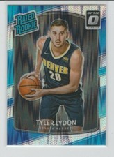 2017-18 Panini Donruss Optic # 177 Tyler Lydon RC Shock Prizm Parallel Nuggets