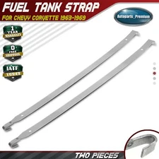 Set of 2 Fuel Tank Strap for Chevrolet C2 Corvette 1963-1969 V8 5.3L 5.4L 5.7L