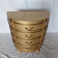 Antique Louis Seize Baroque Chest of Drawers Wall Dresser Style Furniture Sideboard Width67cm