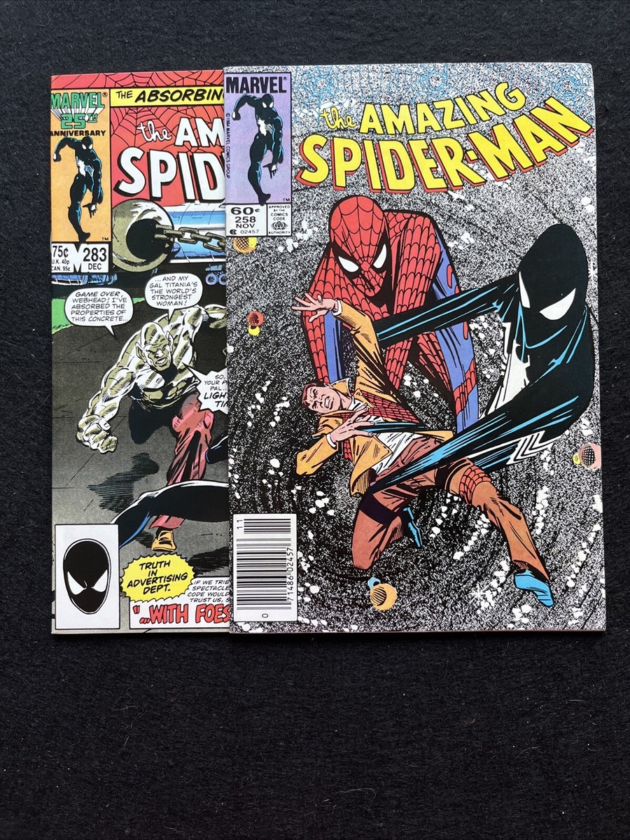 Amazing Spider-Man #258 VF/NM #283 NM Marvel | eBay
