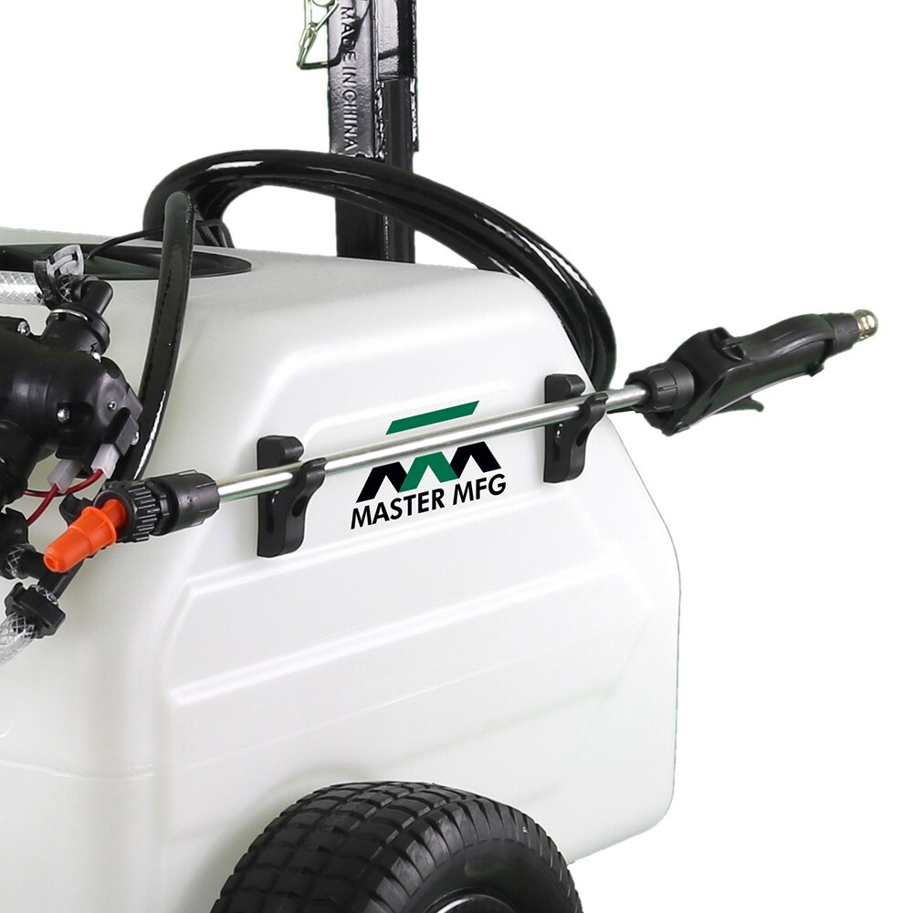 Master MFG 12 Gallon Lawn Trailer Broadcast Sprayer for ATV's & UTV'S