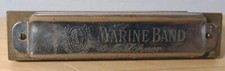 Vintage Marine Band Harmonica Grand Prix  Key Of C By M. Hohner   B4 
