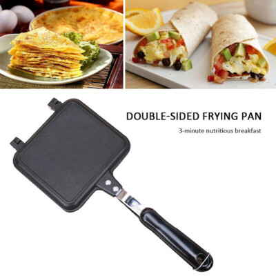 Flat Bottom Double-sided Frying Pan Bread Sandwich Toast Baking
