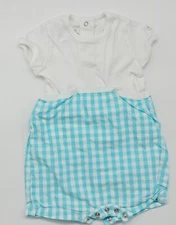 Light Original Baby Bodysuit by Petit Bateau Size 3M 56 62