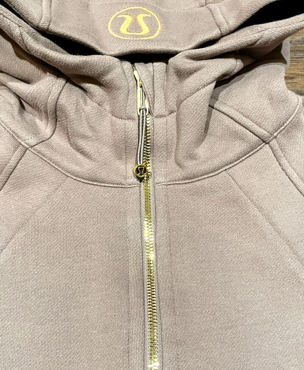 lululemon Scuba Hoodie フーディ トープ 8 NEW Lululemon Scuba Full-Zip Hoodie Taupetastic/Gold (2024 Release