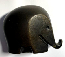 "Drumbo"-Elefanten-Figur,  Briefbeschwerer,  1973 ,  Bronze massiv,  TOP-Zustand