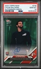 2024 Topps Now #D1B Caleb Williams Autograph-Green /75 PSA 10 GEM MT