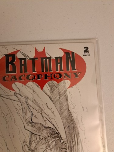 BATMAN CACOPHONY #2 ADAM KUBERT 1:50 BOCETO VARIANTE INCENTIVO DC KEVIN SMITH - Imagen 2 de 5
