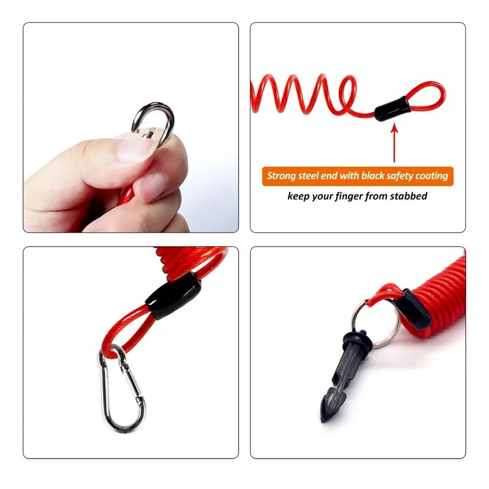 Trailer Safety Electric Breakaway Cable Brake Away Switch Caravan