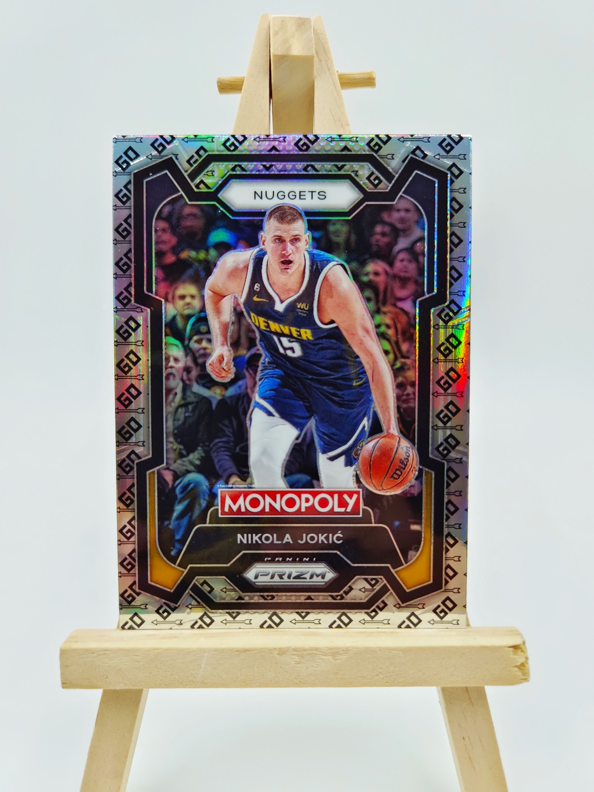 2023-24 Panini Prizm Monopoly Nikola Jokic Go Space SSP #1