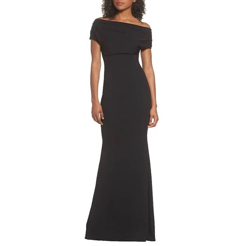 katie may surreal sleeveless draped fit & flare maxi dress LARA main image 0