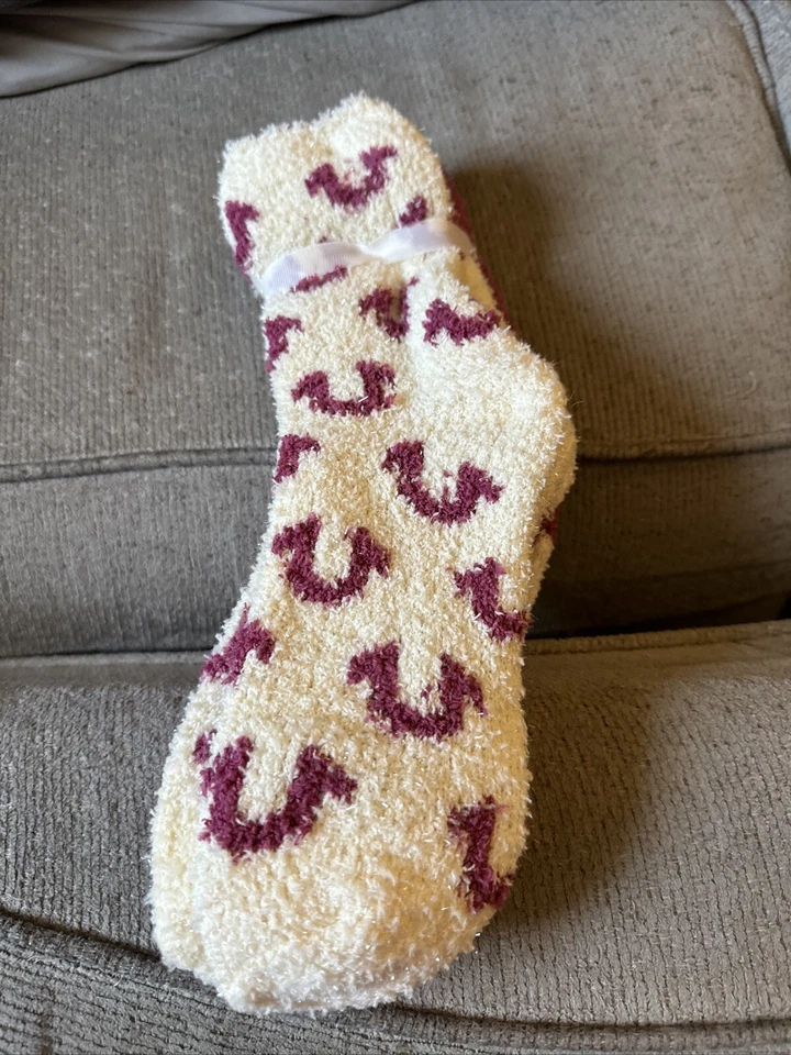 TRUE RELIGION Fuzzy Socks 3 Pack 9-11 - Image 2 of 3