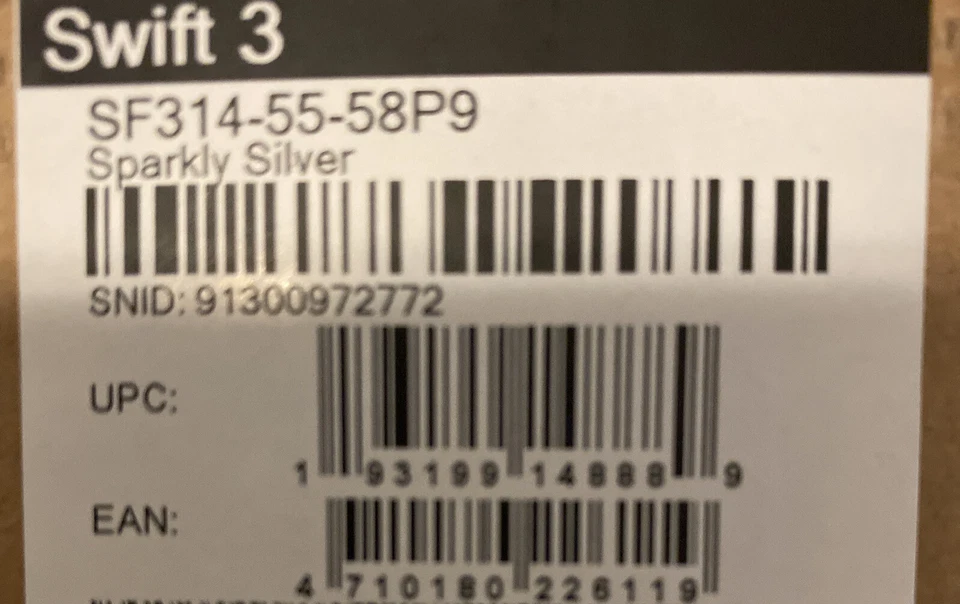 NEW Acer Swift 3 SF314-55-58P9 14" Notebook - 1920 x 1080 Core i5 i5-8265U 8 GB - Image 4 of 4