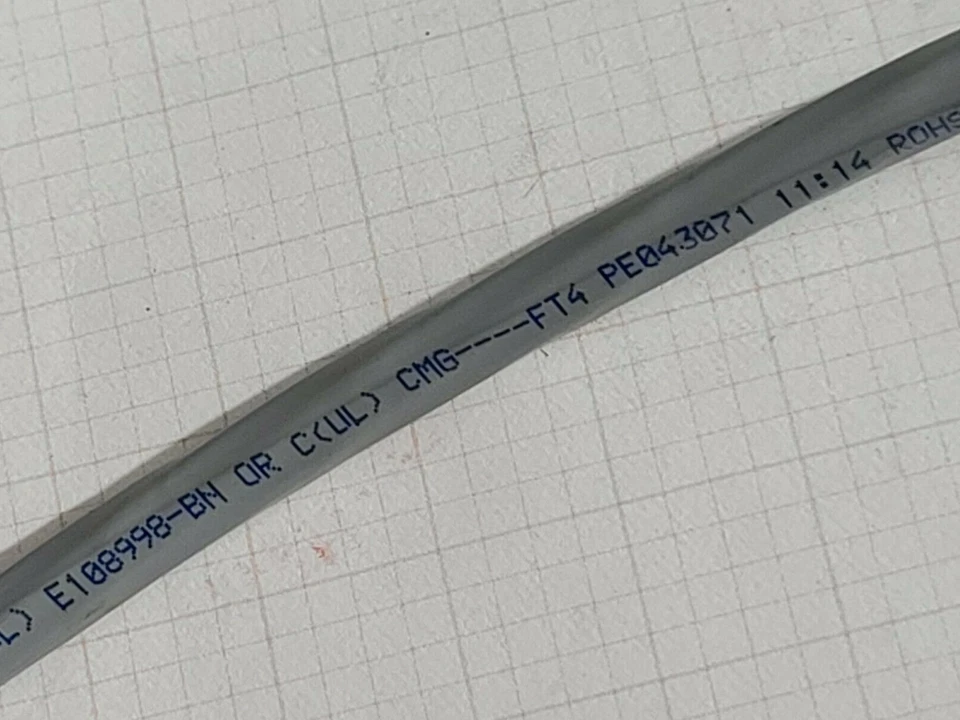 Belden 5205UE 16/7C Commercial Audio/Security Cable CMR Riser Gray /50ft - Image 3 of 4