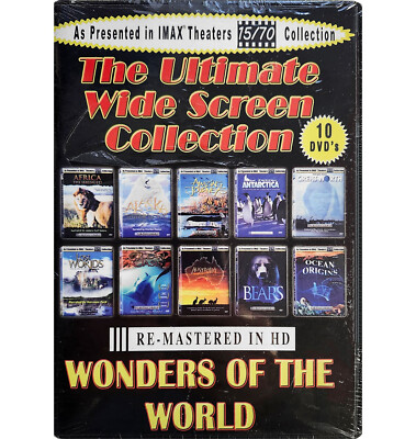 Wonders of the World: Ultimate Wide Screen Collection 10-DVD Set / IMAX Format
