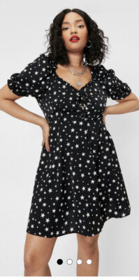 chinese dress ladies Nasty Gal PU Lace Trim Mini Dress at Amazon Women's Clothing store