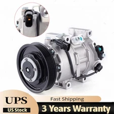For 2012-2016 Hyundai Accent 1.6L AC Compressor & Clutch Assembly CO 20765C New