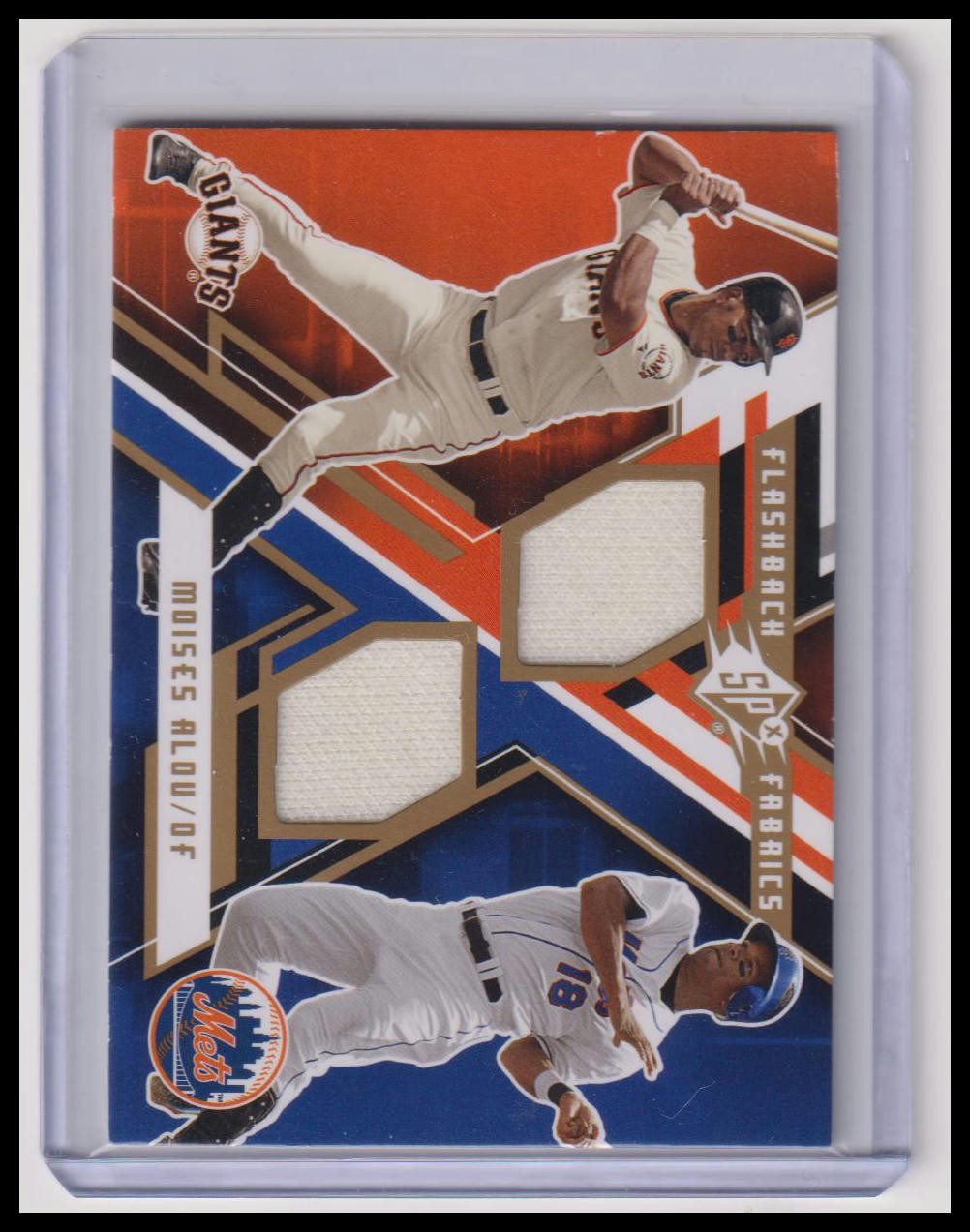 2009 SPx #FF-MA Moises Alou Flashback Fabrics