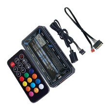 PC RGB Hub with 6-pin ARGB Fan Support and 2x 4-pin LED Strip Compatibility