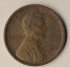 AU 1909 VDB Philadelphia Mint Copper Lincoln Wheat Cent