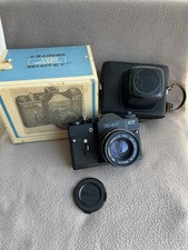 Zenit - ET SLR Film Camera MC Helios-44m-6 58mm F2 Lens For M42