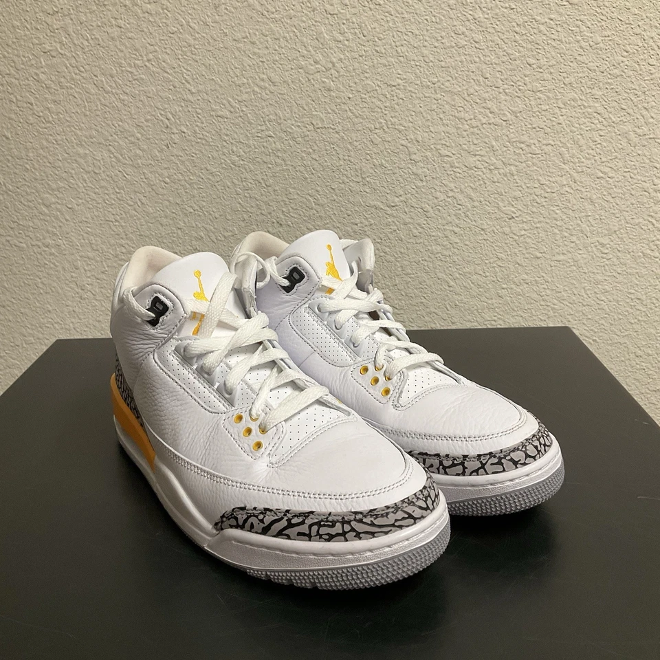 Air Jordan 3 Retro Láser Naranja W Talla 10.5 Foto 2 de 4